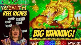 WOW! INSERT $155 and CASH OUT AT? REEL RICHES DRAGONS WEALTH