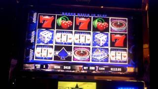 Vegas Hits slot bonus win at Hollywood Casino