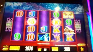 Aristocrat Timberwolf Deluxe slot machine free spins Screwing 3 of 4  BIG WIN