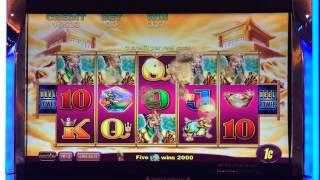 Aristocrat's Imperial House Slot Machine - Line Hit