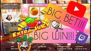 Big Bet!! Big Win From Extra Juicy Slot!!