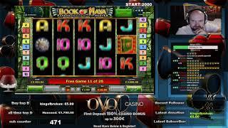 Big Win From Book Of Maya Slot At OVO Casino