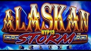 Aristocrat - Alaskan Storm Deluxe NEW Slot Bonus WIN