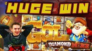HUGE WIN on Diamond Mine Slot - £4 Bet