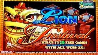 Konami - Lion Festival Slot - Borgata Hotel and Casino - Atlantic City, NJ