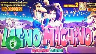 Latino Machino slot machine, 2 bonuses