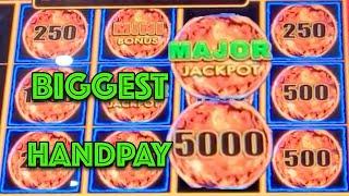 My BIGGEST HANDPAY Ever on TIKI FIRE Slot in Deadwood SD!