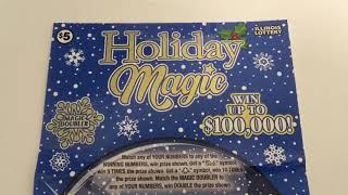 Looking for Holiday Magic scratching this $5 instant scratch off?
