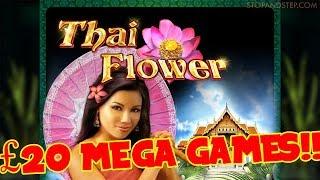£20 Mega Game BIG BONUS Thai Flower