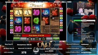 Nice Win From Faust Slot!