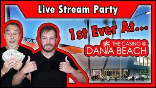 ⋆ Slots ⋆ 1st Live Stream EVER at The Casino @ Dania Beach • The Jackpot Gents