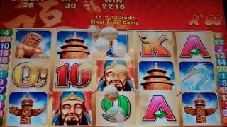 Lucky 88 Slot Machine Bonus - 4 Free Games with 88x Wild Multiplier - NICE WIN (#1)