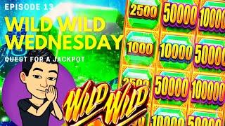 ⋆ Slots ⋆WILD WILD WEDNESDAY!⋆ Slots ⋆ QUEST FOR A JACKPOT [EP 13] ⋆ Slots ⋆ WILD WILD EMERALD Slot 
