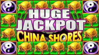HUGE JACKPOT BIG HITS ON China Shores High Limit Slot Machine