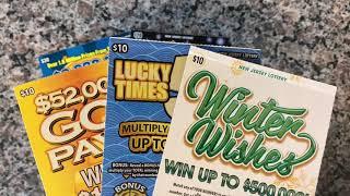 New Jersey Lottery Scratch Off Gold Payout Winner