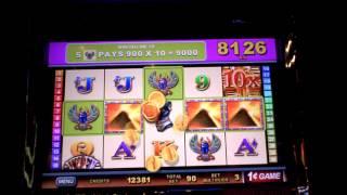 Egypt slot line hit at Sands Casino
