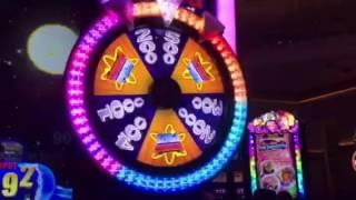 Big Bang Theory Slot Machine Atomic Wheel Spin MGM Casino Las Vegas
