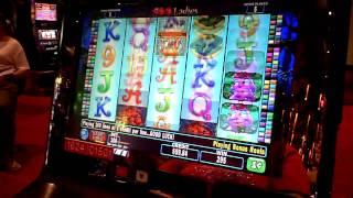 100 Ladies an IGT game slot bonus win at the Sands