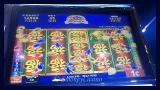 *HUGE* CHINA SHORES Slot Machine Over 800x Lne HIt