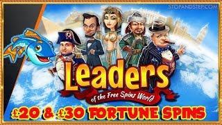 Leaders of the Free Spins World  ** Fishin' Frenzy **