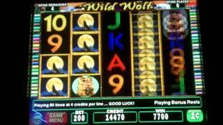 Wild Wolf Slot Bonus - IGT