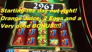 Starting the Morning Great, Fu Dao Le Bonus with a Big WIn!