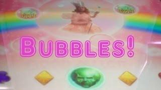 Wizard Of Oz Bubbles! Gamefield XD Emerald City Slot Machine Bonus ~ WMS
