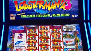 Lobstermania 3 • Big Bonuses • Awesome Line Hits • Free Spins • PART 1• Kickapoo Lucky Eagle