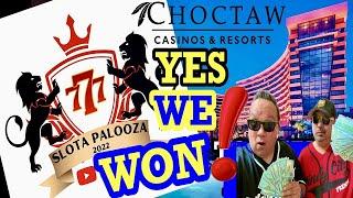 YES!⋆ Slots ⋆WE WON AT CHOCTAW CASINO DURANT! THE BOYZ #SLOTAPALOOZA