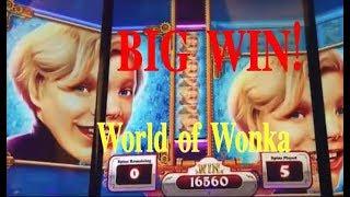 BIG WIN!!  World of Wonka Slot Machine