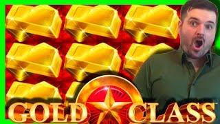 The Train JUST WOULDNT END! Car AFTER Car! HUGE WIN! Gold Class Slot Machine W/ SDGuy1234
