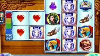 PEGASUS III Video Slot Casino Game with a "BIG WIN" FREE SPIN BONUS