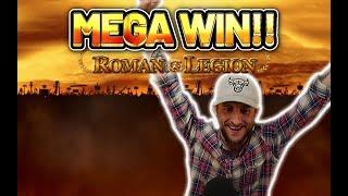 MEGA WIN! ROMAN LEGION BIG WIN - €10 bet on Casino Slot from CASINODADDY