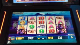Buffalo Deluxe Slot Machine, 3 Bonus Tries