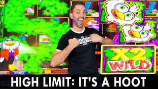 ⋆ Slots ⋆ High Limit: It's a HOOT on SUPER Hoot Loot!