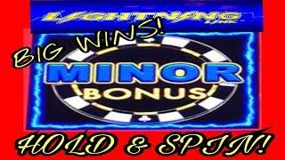 LIGHTNING LINK | MINOR BONUS WIN CAUGHT LIVE! | BIG WINS!