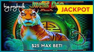 SURPRISE JACKPOT, WOW!! Jinse Dao Tiger Slot - $25 MAX BET!