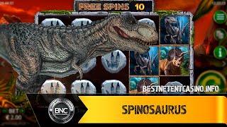 Spinosaurus slot by Booming Games