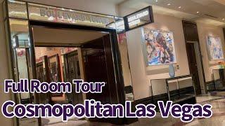 The COSMOPOLITAN Las Vegas Hotel Room Full ROOM TOUR - Boulevard Tower Suite