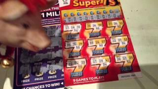 Scratchcard..20x CASH...and ..SUPER 7's..from the Game we played Earlier