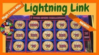 •Higher Limit Lightning Link Win•
