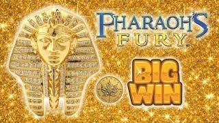 BIG WIN - PHARAOH'S FURY - Slot Machine Bonus