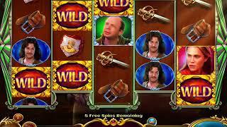 THE PRINCESS BRIDE: MERE CIRCUS PERFORMERS Video Slot Casino Game with "MEGA WIN" FREE SPIN BONUS