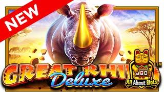 ★ Slots ★ Great Rhino Deluxe Slot - Pragmatic Play Slots