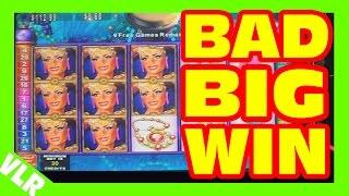 Rhythyms of Rio - BAD BIG WIN - Slot Machine Bonus + RETRIGGER