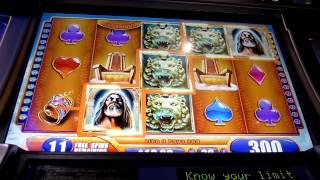 Kronos 5c Slot Machine bonus with retrigger - horrible (14x)