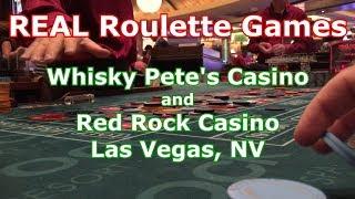 2 LIVE Roulette Games #2 - Whiskey Pete's & Red Rock Casinos, Las Vegas, NV - Inside the Casino