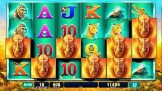 Any Way™ RAGING RHINO™ Slot Machine Demo By WMS Gaming
