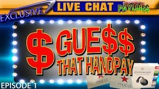 •LIVE GIVEAWAY•  GUESS THAT HANDPAY! - RUBY SLIPPERS WEDNESDAYS **CONTEST**  - LIVE CASINO CHAT