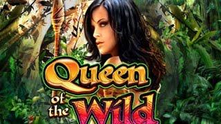 Queen of the Wild Slot Bonus BIG WIN - WMS